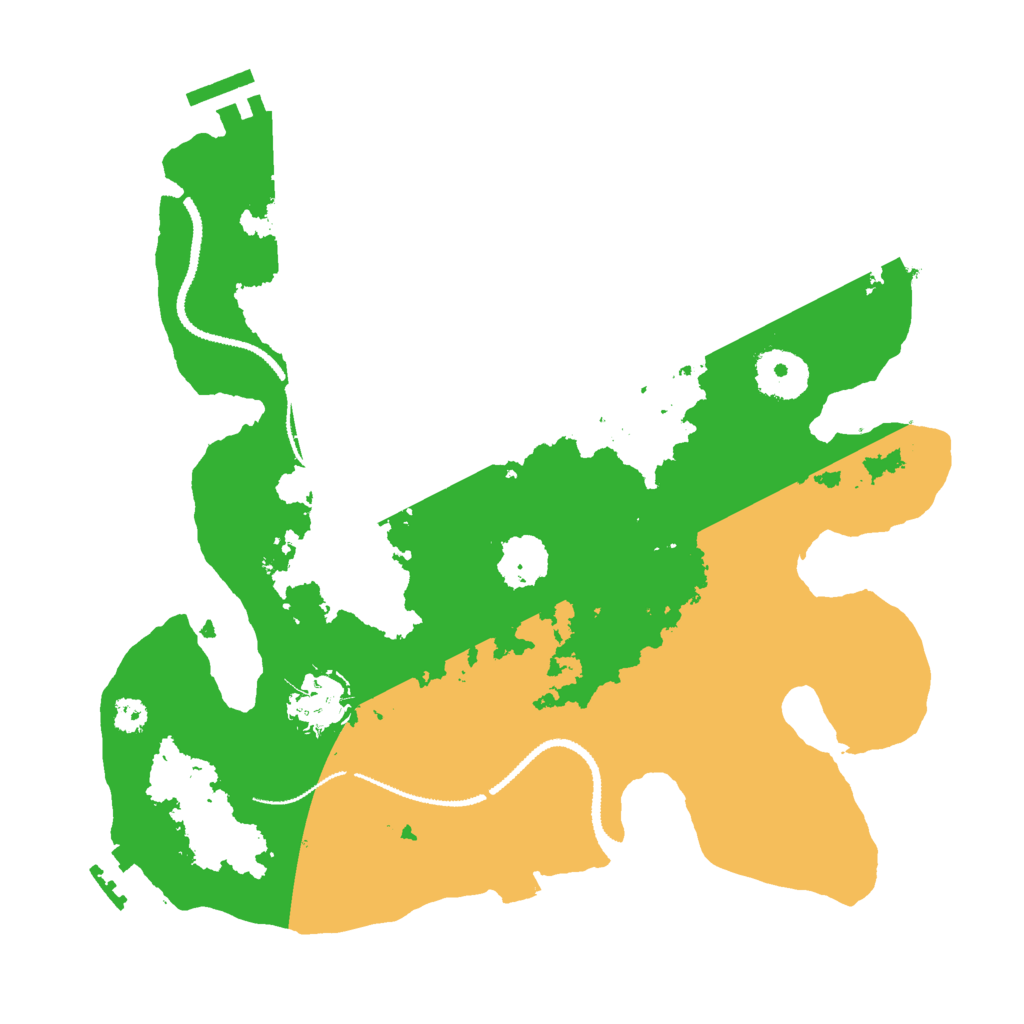 Biome Rust Map: Procedural Map, Size: 3000, Seed: 1752231501