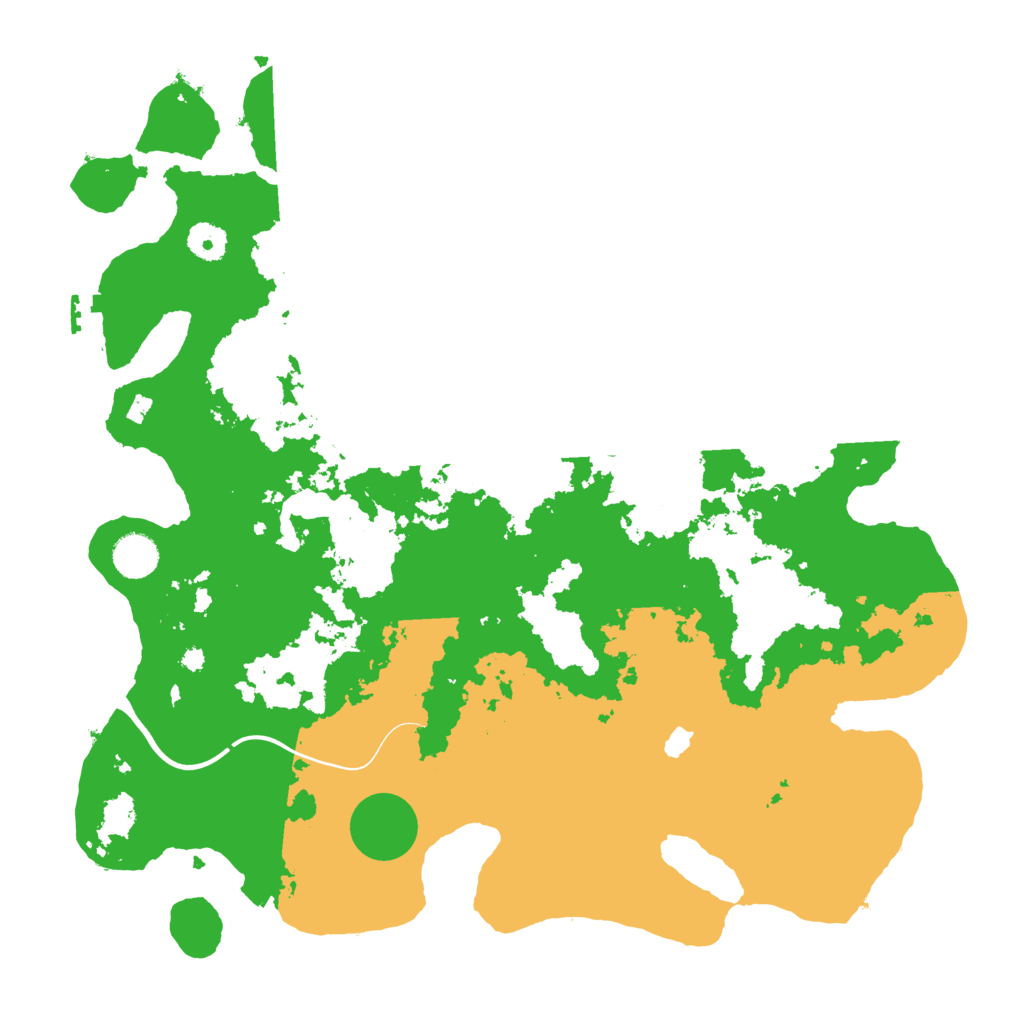 Biome Rust Map: Procedural Map, Size: 4000, Seed: 19186