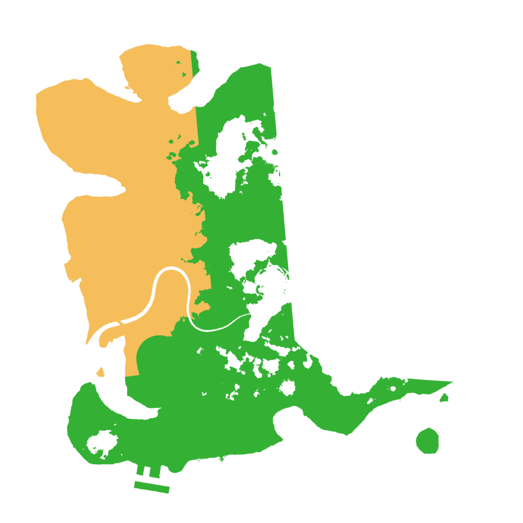 Biome Rust Map: Procedural Map, Size: 3000, Seed: 278932872