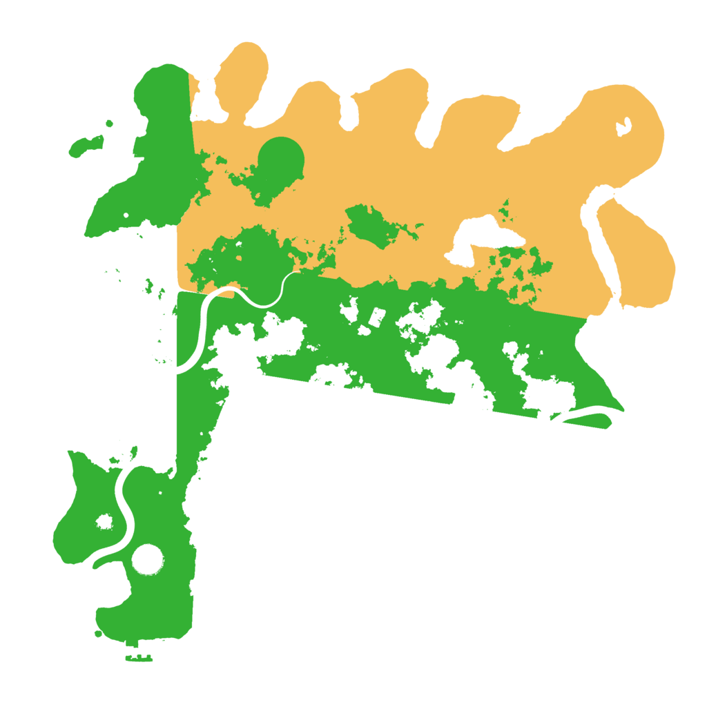 Biome Rust Map: Procedural Map, Size: 4000, Seed: 357437536