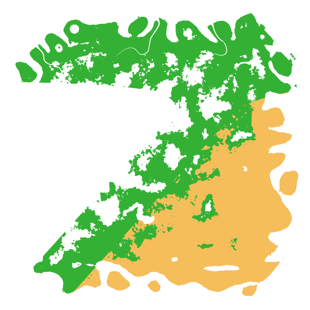 Biome Rust Map: Procedural Map, Size: 6000, Seed: 1172829671