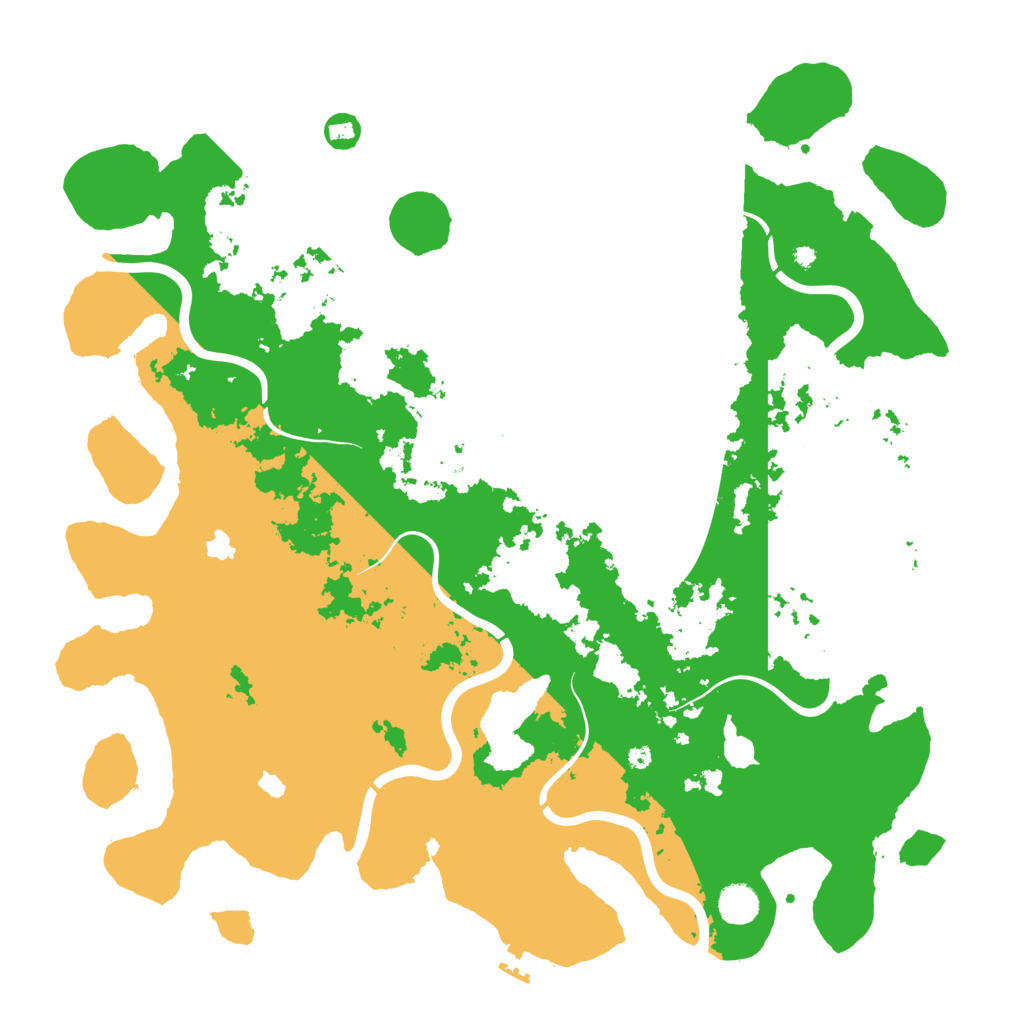 Biome Rust Map: Procedural Map, Size: 4500, Seed: 1301872500
