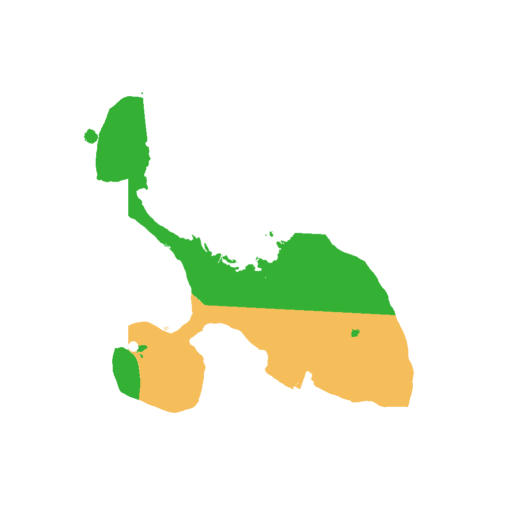 Biome Rust Map: Procedural Map, Size: 1500, Seed: 894306647