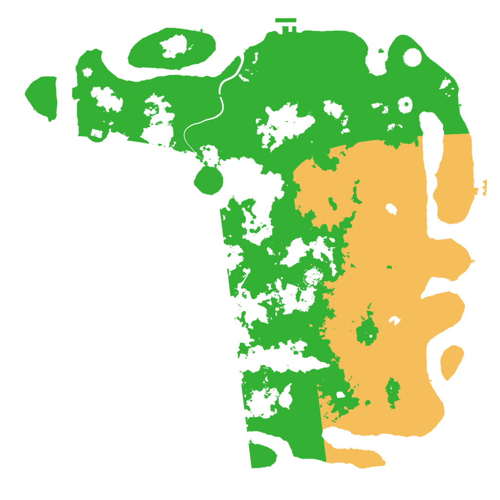 Biome Rust Map: Procedural Map, Size: 4800, Seed: 1372049014