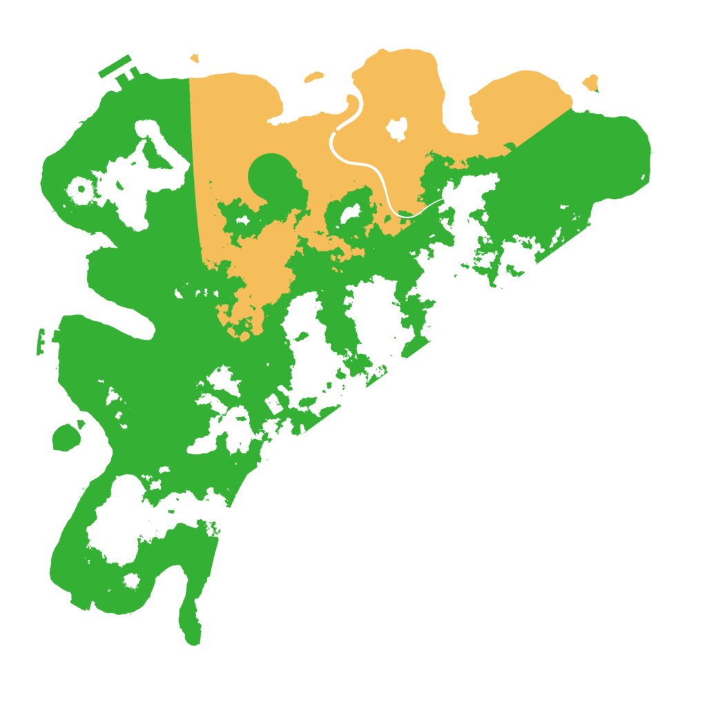 Biome Rust Map: Procedural Map, Size: 4000, Seed: 81398