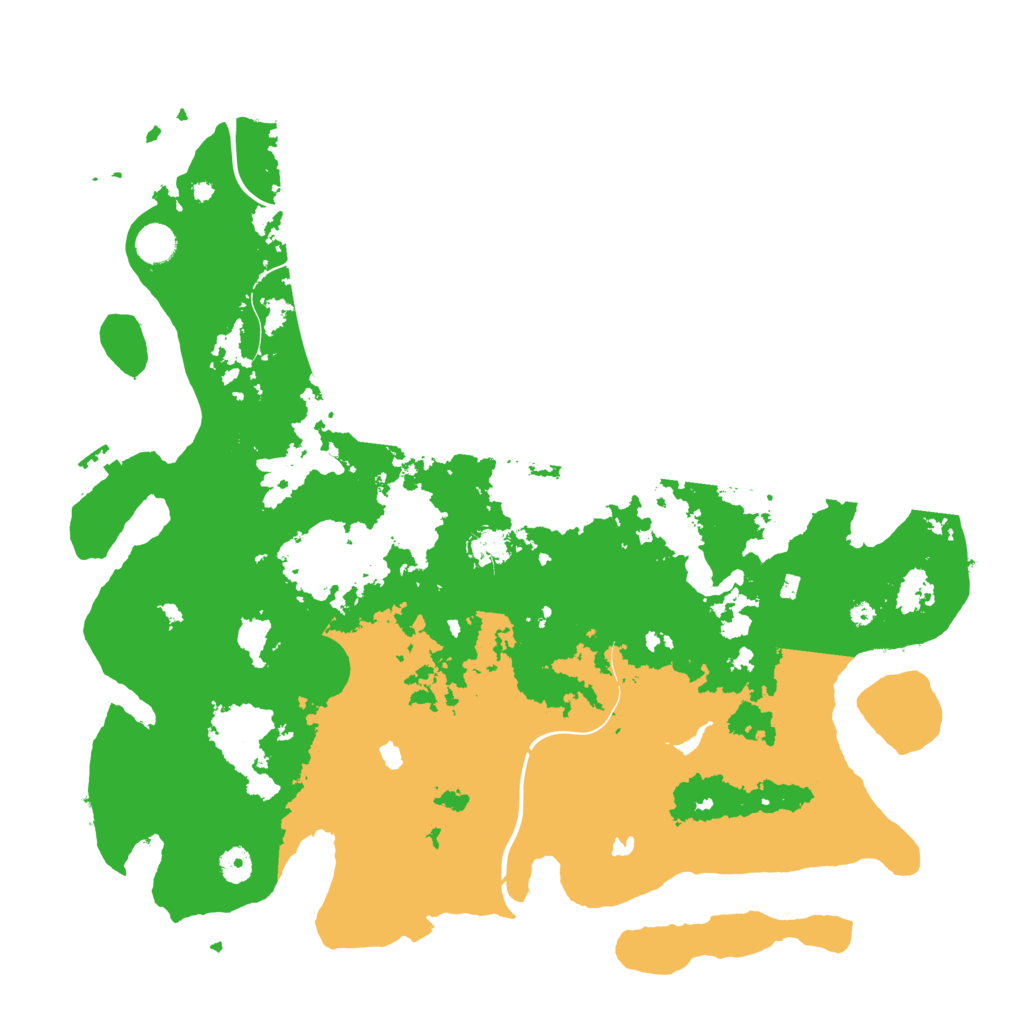 Biome Rust Map: Procedural Map, Size: 4500, Seed: 1954071275