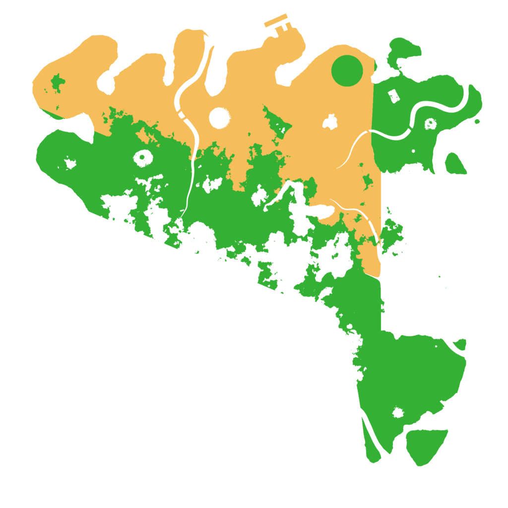 Biome Rust Map: Procedural Map, Size: 4250, Seed: 1425108626