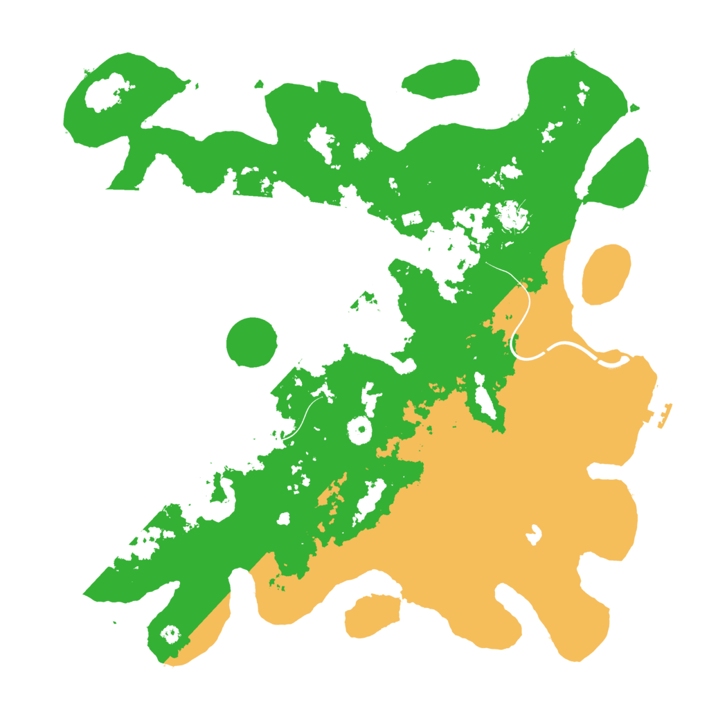 Biome Rust Map: Procedural Map, Size: 4000, Seed: 635830229