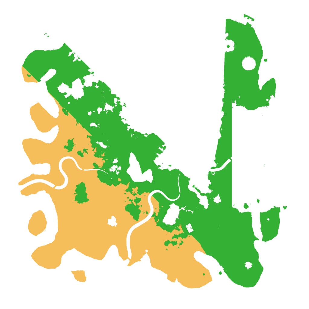 Biome Rust Map: Procedural Map, Size: 4000, Seed: 1301872500
