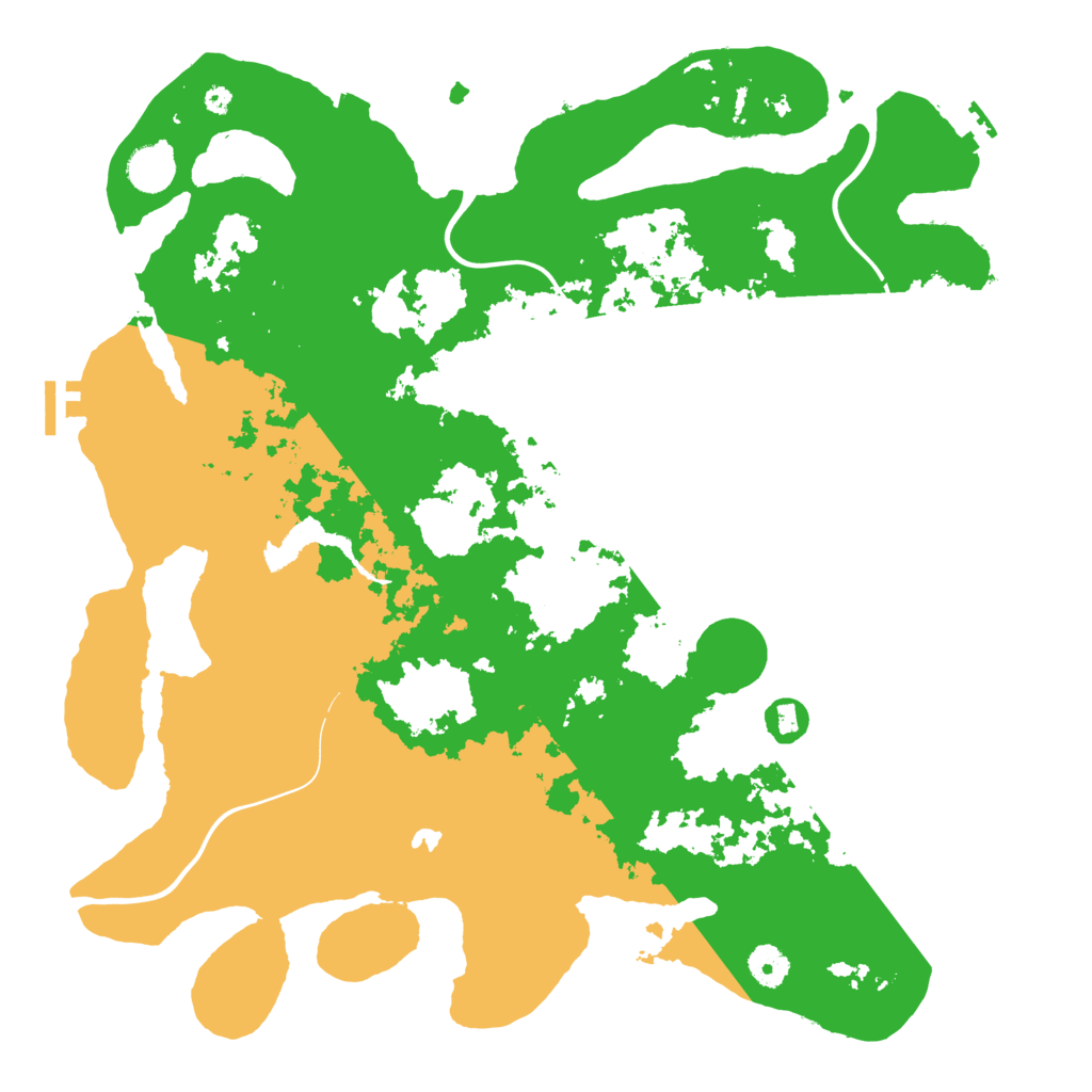 Biome Rust Map: Procedural Map, Size: 4050, Seed: 291919892