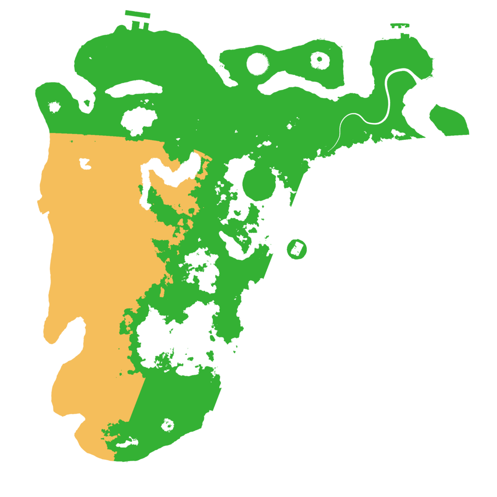 Biome Rust Map: Procedural Map, Size: 4000, Seed: 922861941