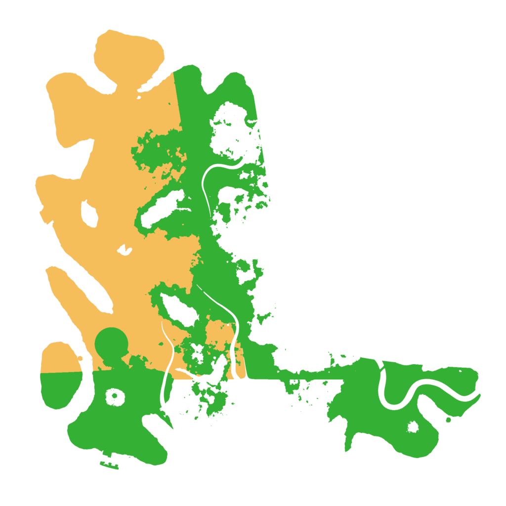 Biome Rust Map: Procedural Map, Size: 4000, Seed: 58011462