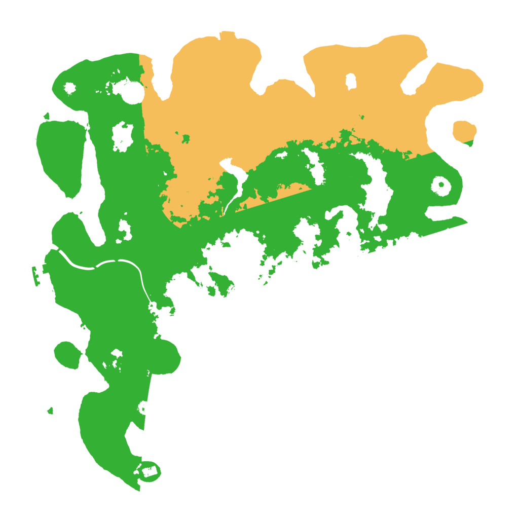 Biome Rust Map: Procedural Map, Size: 4000, Seed: 85423