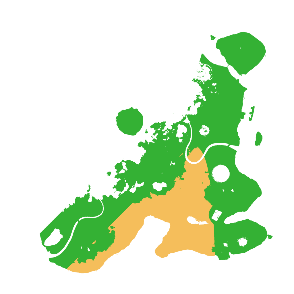 Biome Rust Map: Procedural Map, Size: 3000, Seed: 866006280