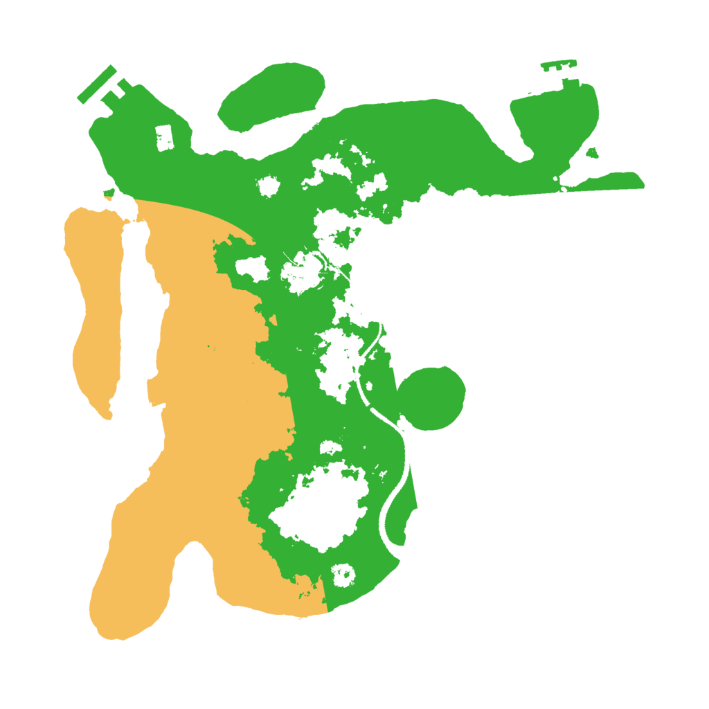 Biome Rust Map: Procedural Map, Size: 3000, Seed: 747738