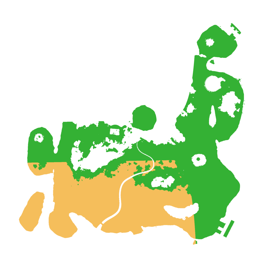 Biome Rust Map: Procedural Map, Size: 3000, Seed: 176163535