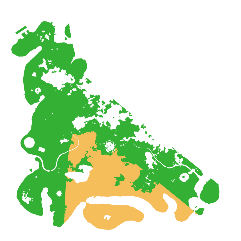 Biome Rust Map: Procedural Map, Size: 4000, Seed: 879