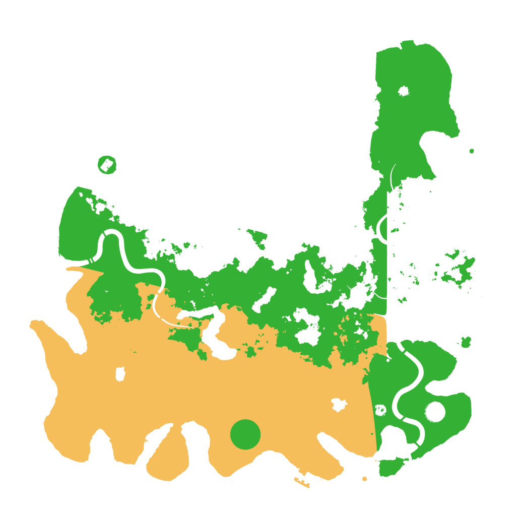 Biome Rust Map: Procedural Map, Size: 4500, Seed: 1811165780