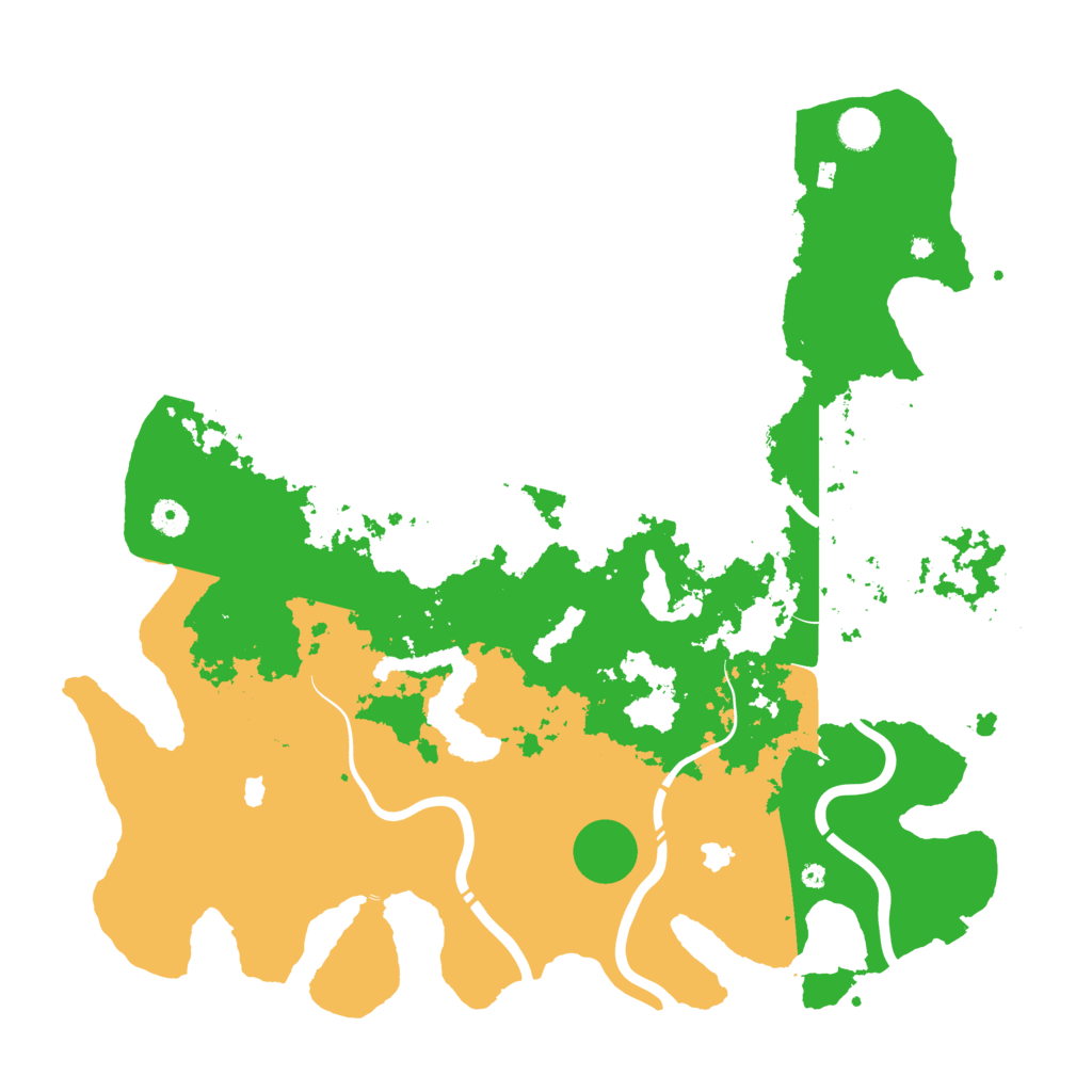 Biome Rust Map: Procedural Map, Size: 4500, Seed: 1811165780