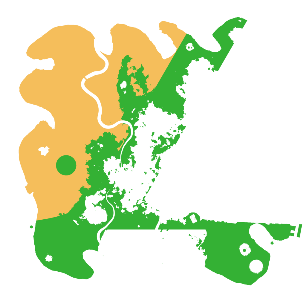 Biome Rust Map: Procedural Map, Size: 4000, Seed: 368310582