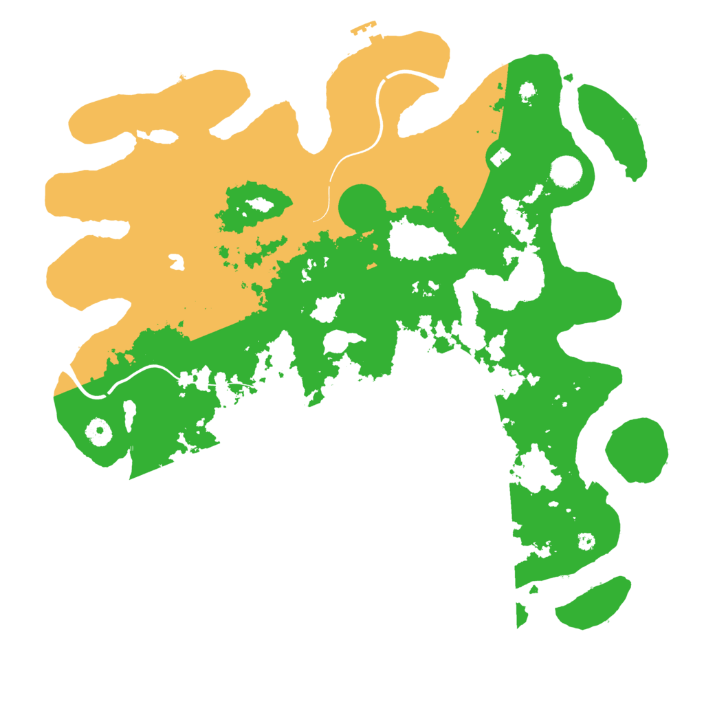 Biome Rust Map: Procedural Map, Size: 4000, Seed: 99592059