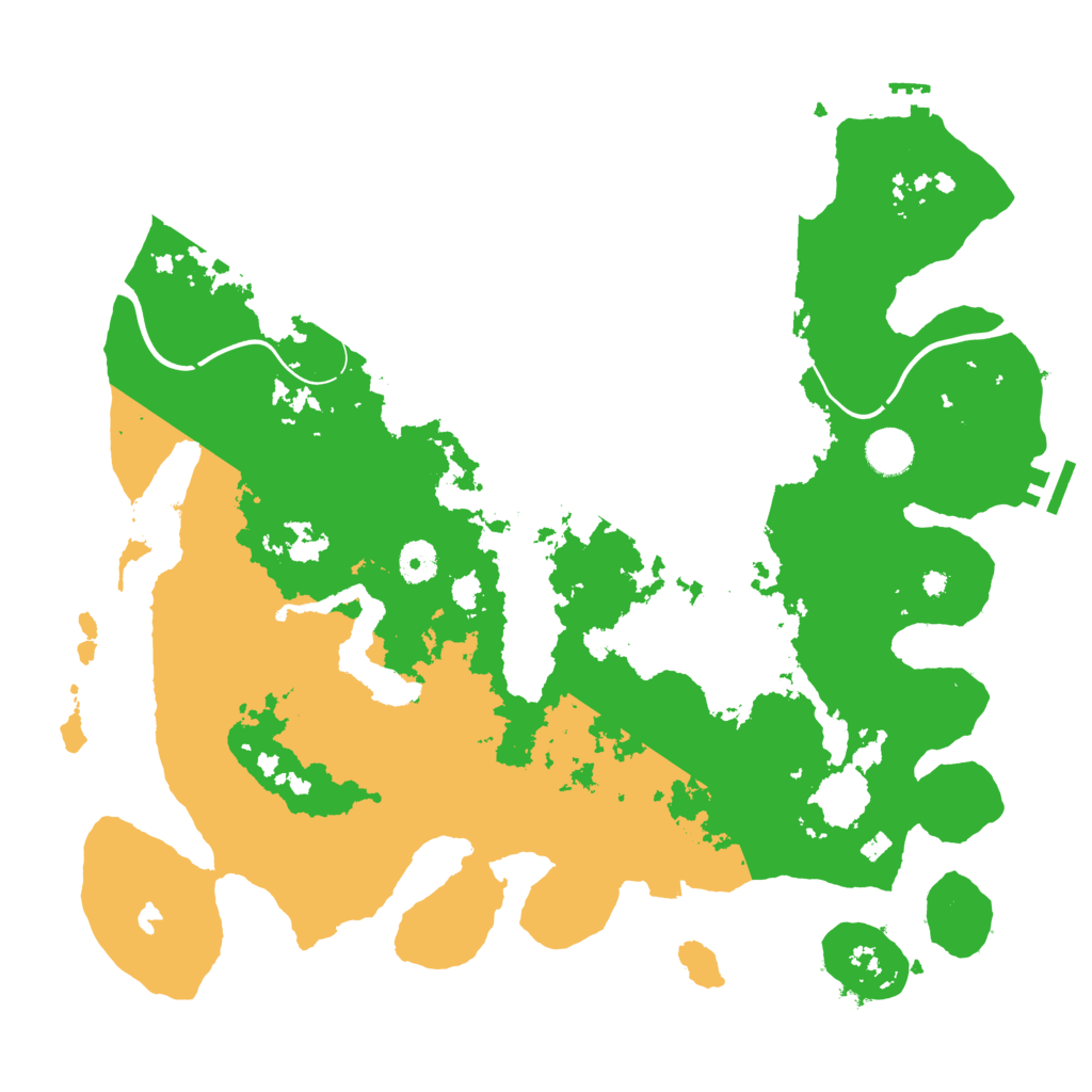 Biome Rust Map: Procedural Map, Size: 4000, Seed: 1839947360