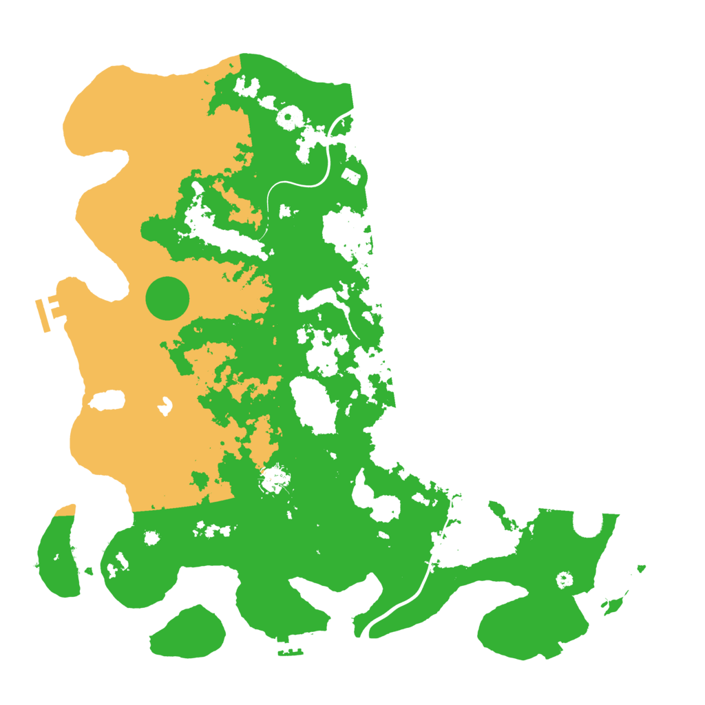 Biome Rust Map: Procedural Map, Size: 4250, Seed: 2085145228