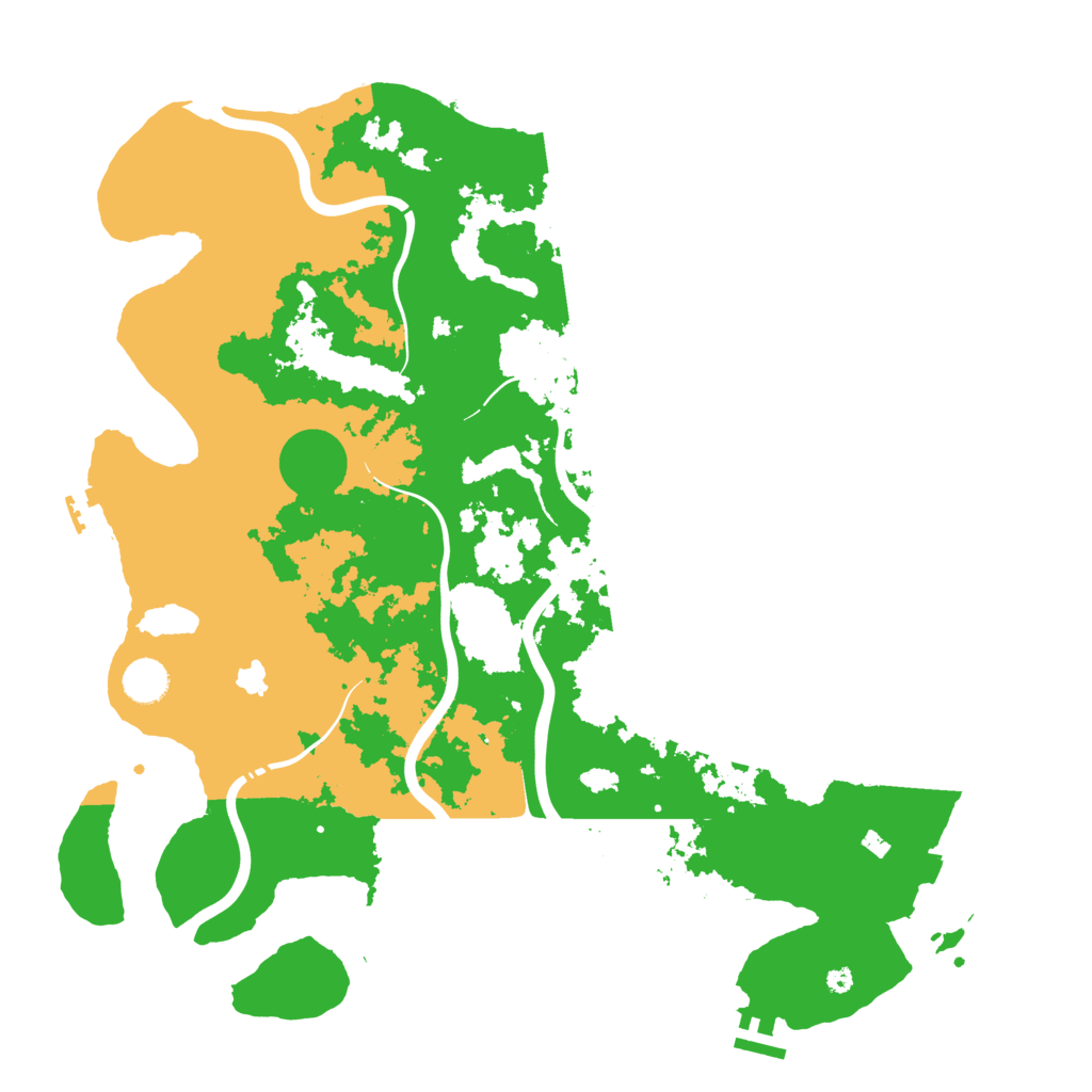 Biome Rust Map: Procedural Map, Size: 4250, Seed: 2085145228