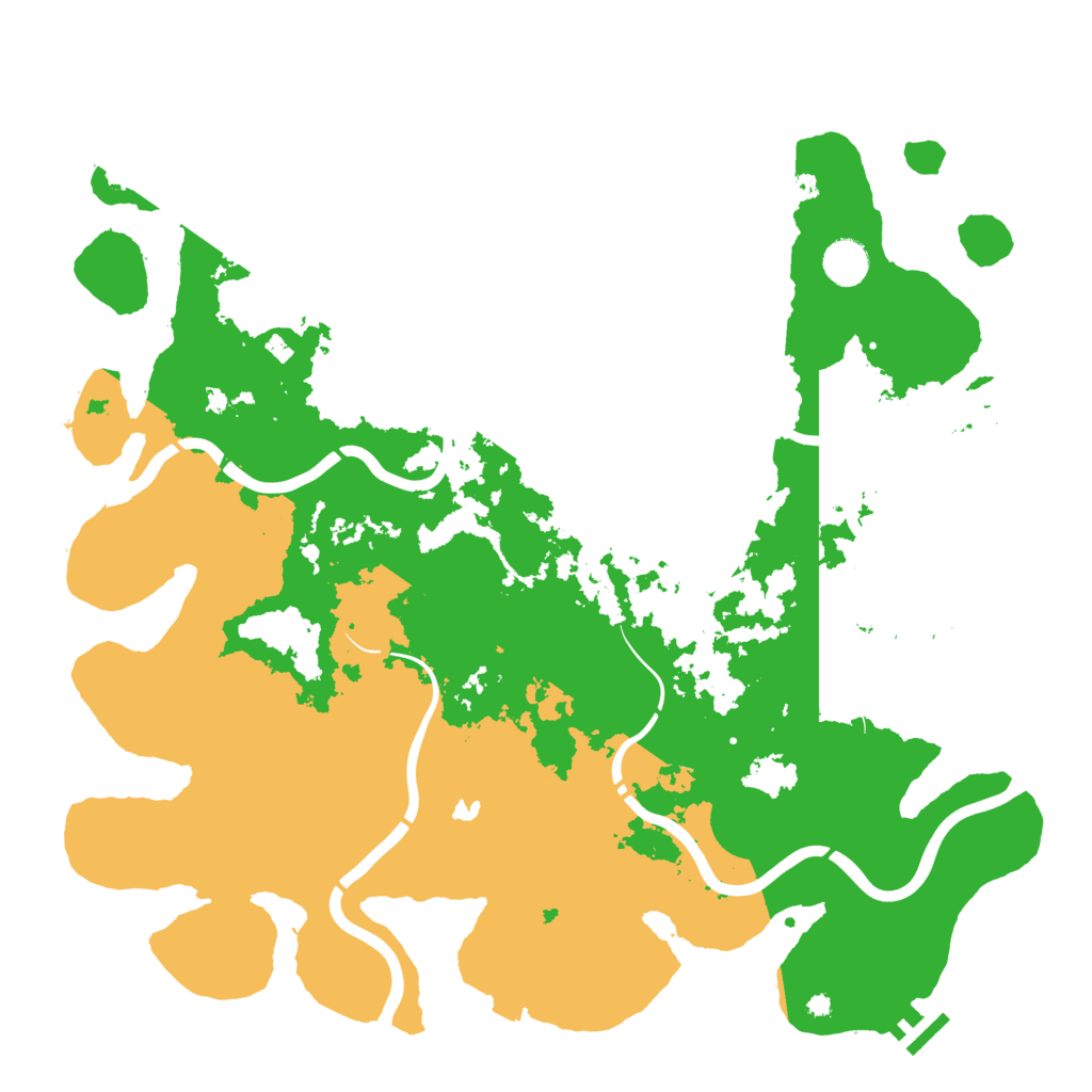 Biome Rust Map: Procedural Map, Size: 4250, Seed: 1022511323