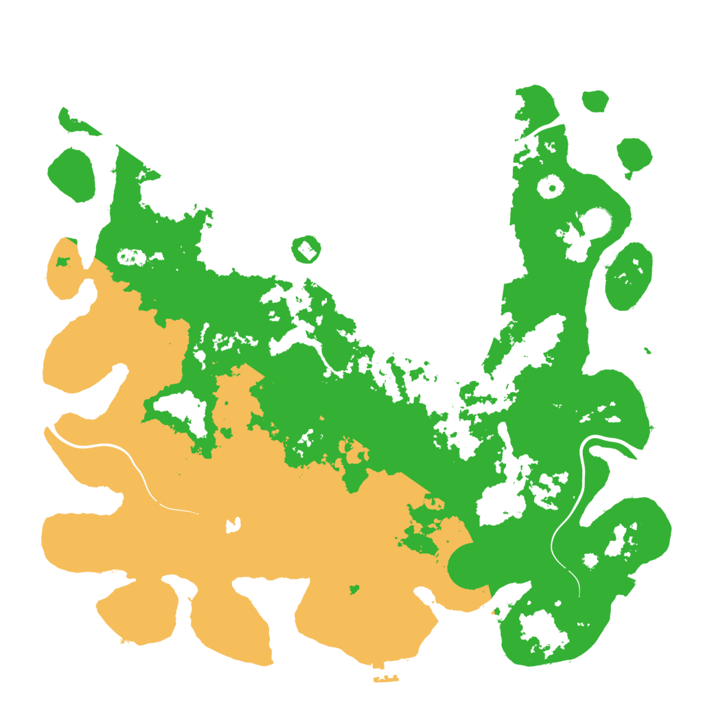 Biome Rust Map: Procedural Map, Size: 4250, Seed: 1022511323