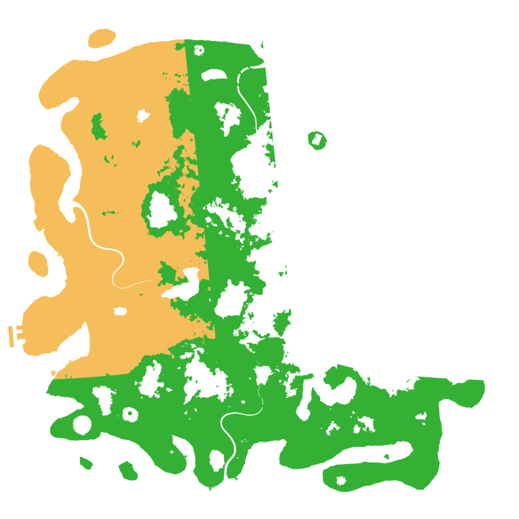 Biome Rust Map: Procedural Map, Size: 5000, Seed: 26811349
