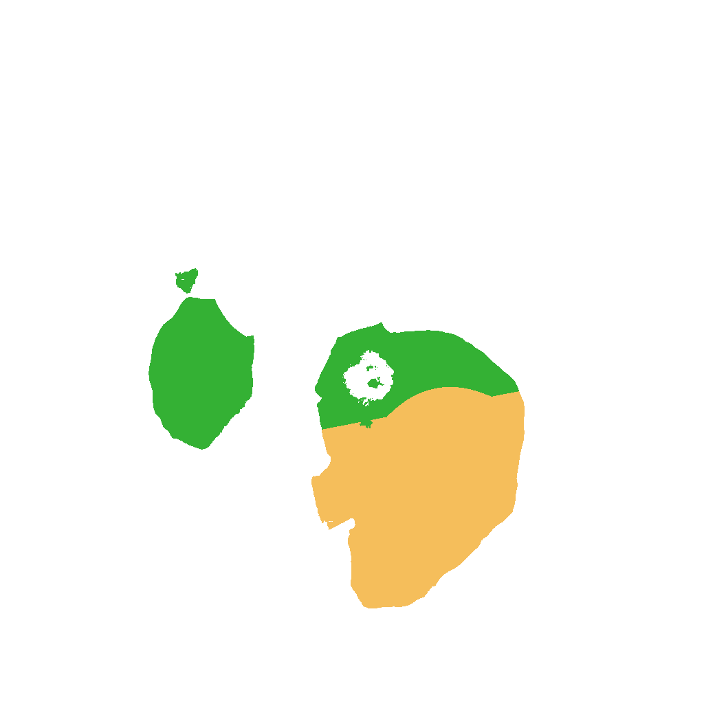 Biome Rust Map: Procedural Map, Size: 1500, Seed: 12350