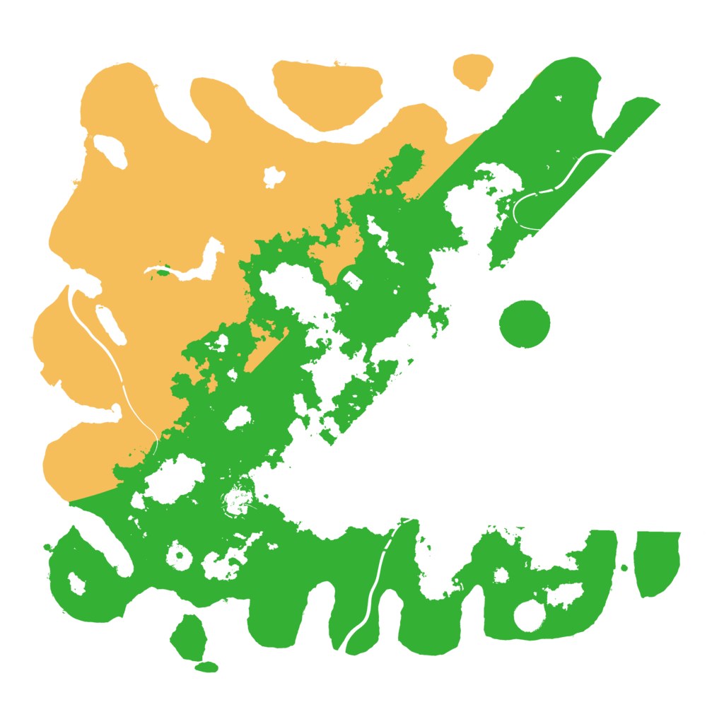 Biome Rust Map: Procedural Map, Size: 4250, Seed: 50009