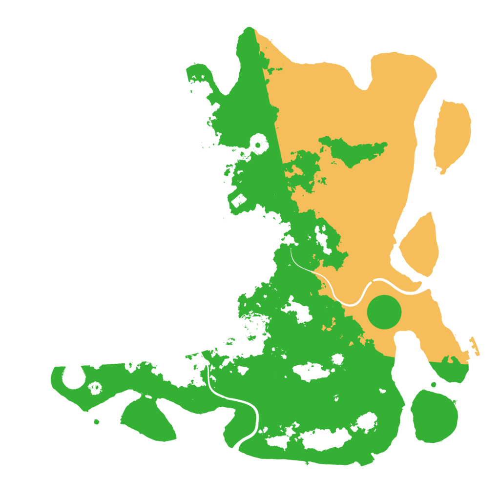 Biome Rust Map: Procedural Map, Size: 3850, Seed: 134249331