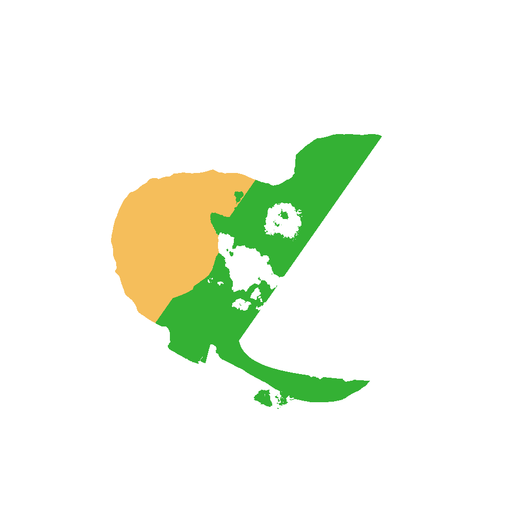 Biome Rust Map: Procedural Map, Size: 1500, Seed: 12352