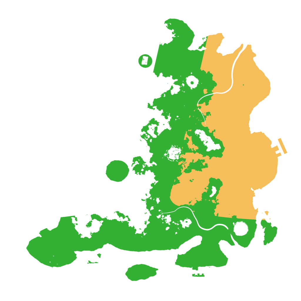 Biome Rust Map: Procedural Map, Size: 3750, Seed: 23544632
