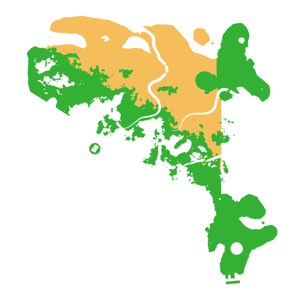Biome Rust Map: Procedural Map, Size: 4250, Seed: 1109139548