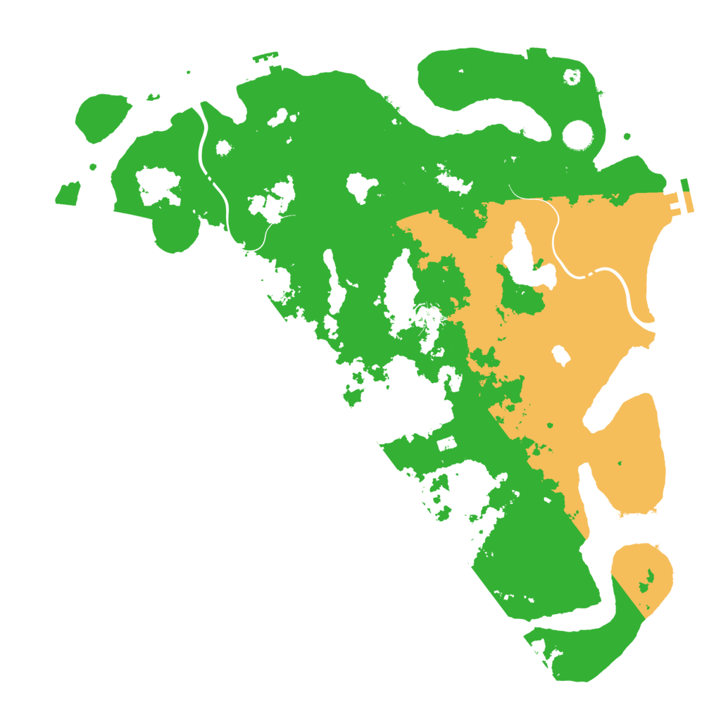 Biome Rust Map: Procedural Map, Size: 4250, Seed: 201015495