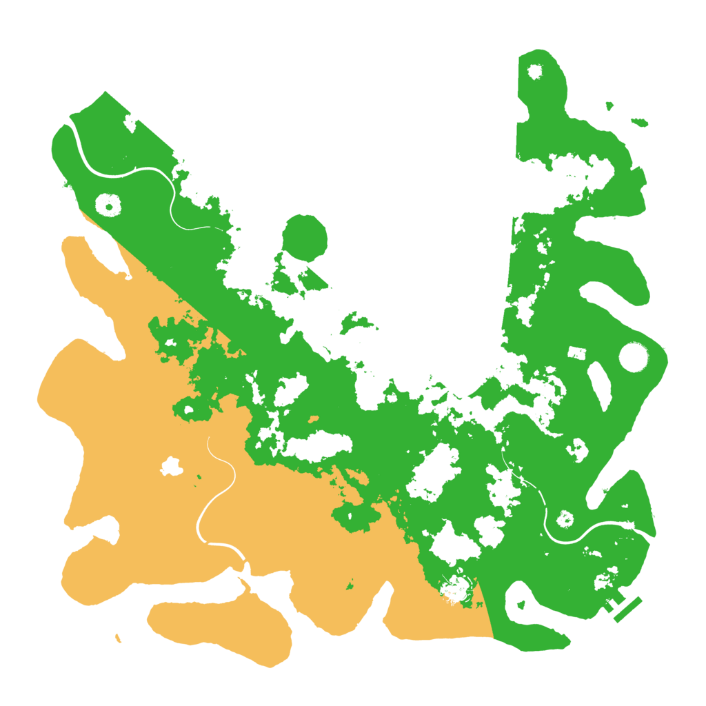 Biome Rust Map: Procedural Map, Size: 4250, Seed: 453237599