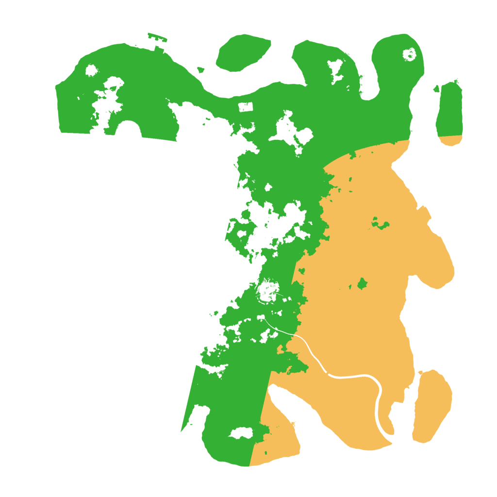 Biome Rust Map: Procedural Map, Size: 3750, Seed: 562910190