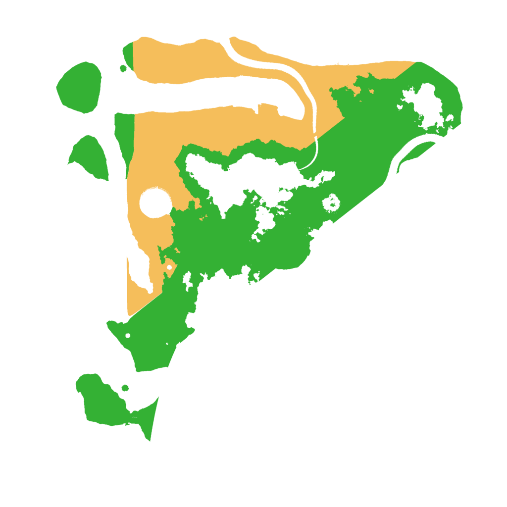 Biome Rust Map: Procedural Map, Size: 3000, Seed: 1493775395