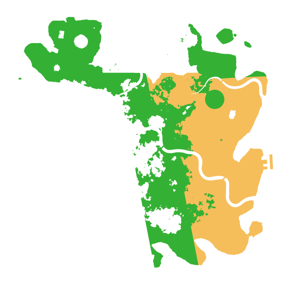 Biome Rust Map: Procedural Map, Size: 4000, Seed: 1669416322