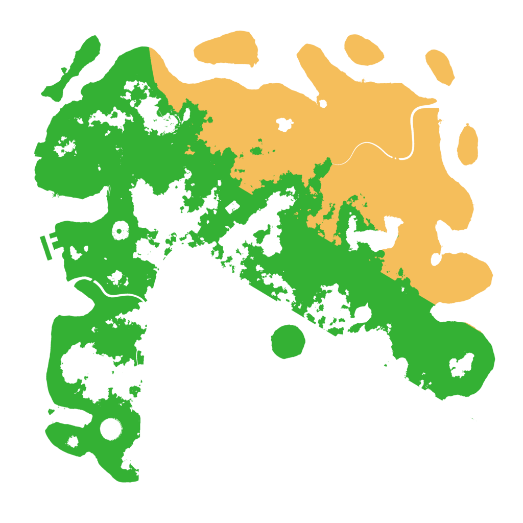 Biome Rust Map: Procedural Map, Size: 4250, Seed: 30322