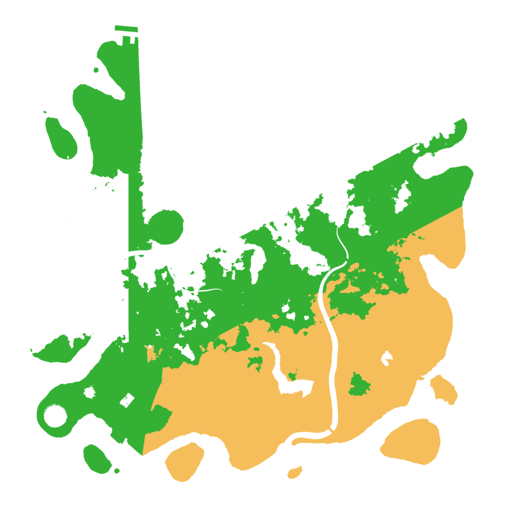 Biome Rust Map: Procedural Map, Size: 4000, Seed: 242117463