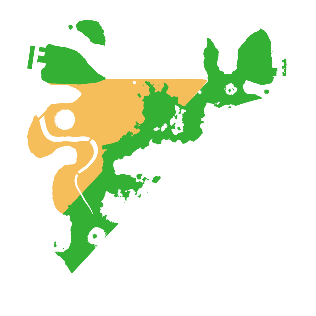 Biome Rust Map: Procedural Map, Size: 2750, Seed: 23861546