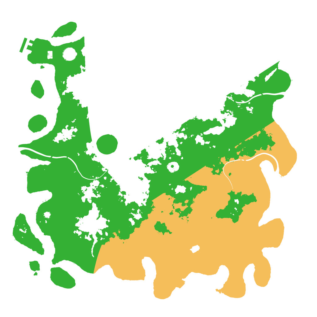 Biome Rust Map: Procedural Map, Size: 4250, Seed: 1285877549