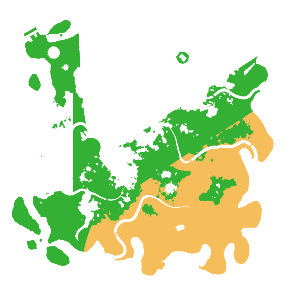 Biome Rust Map: Procedural Map, Size: 4250, Seed: 1285877549