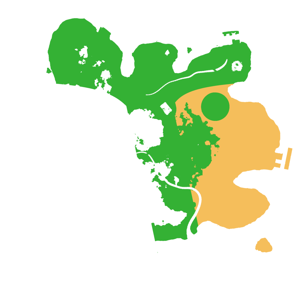 Biome Rust Map: Procedural Map, Size: 2825, Seed: 779699744