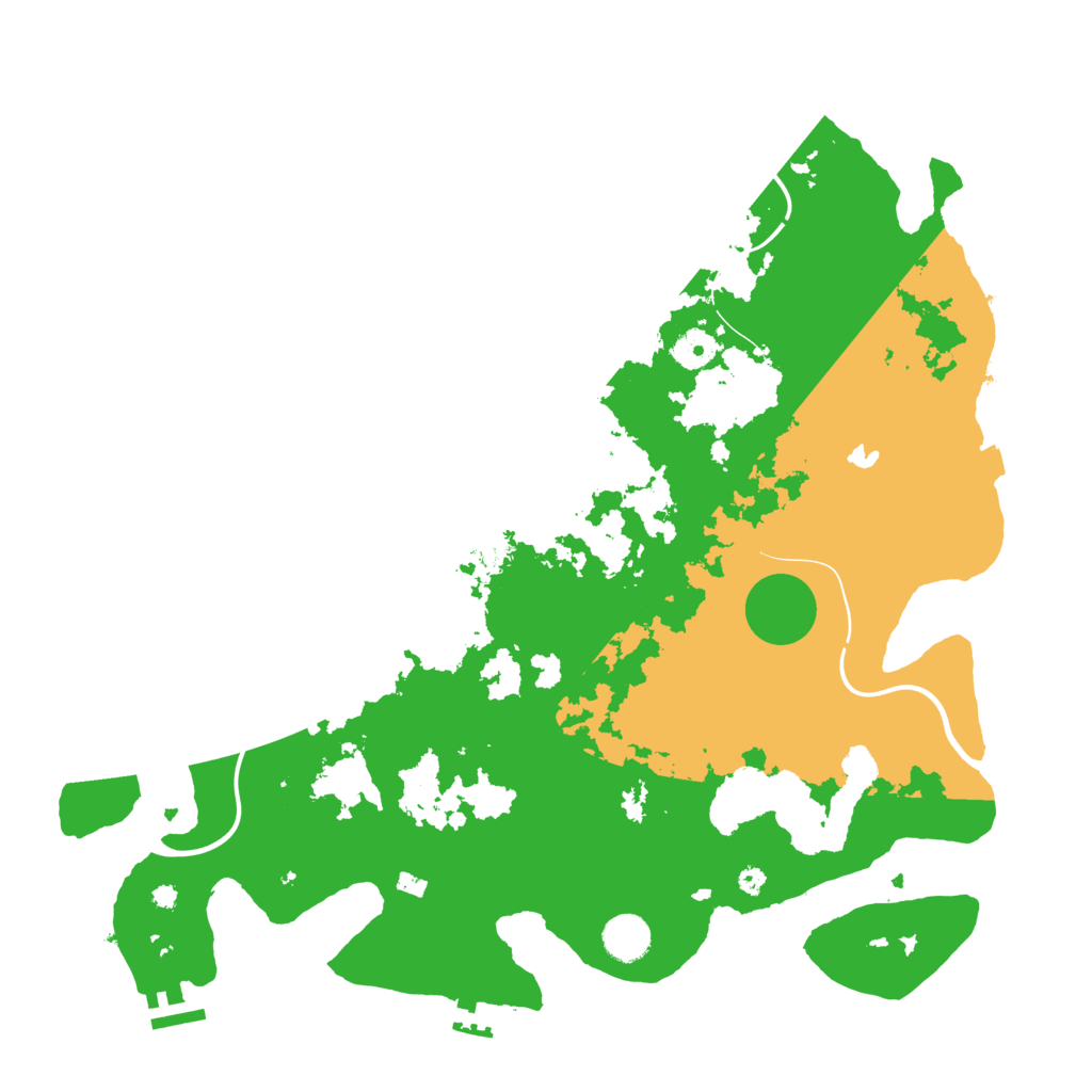 Biome Rust Map: Procedural Map, Size: 4050, Seed: 836725342