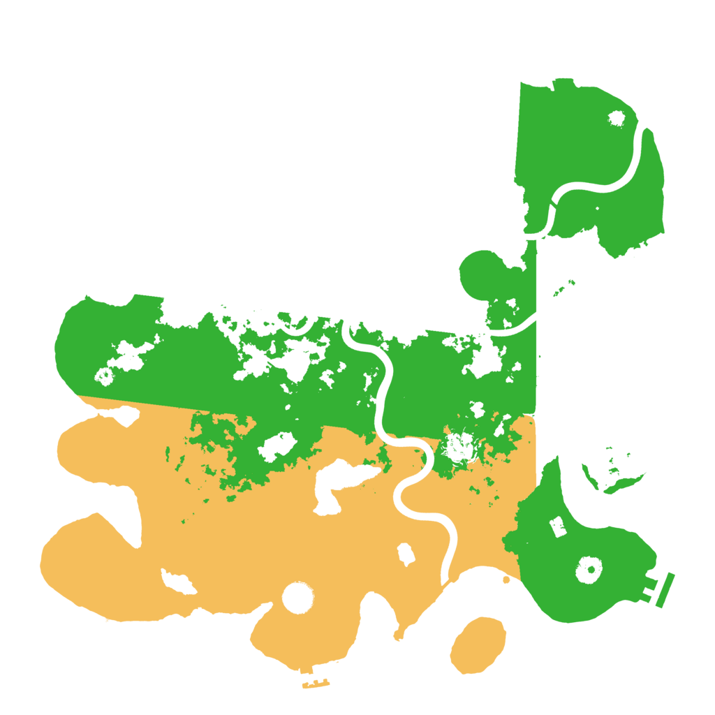 Biome Rust Map: Procedural Map, Size: 4000, Seed: 26932
